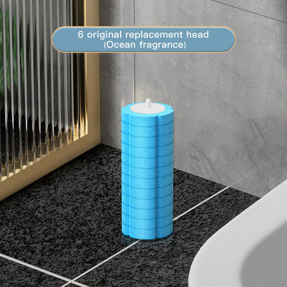 Disposable Replacement Brush Head Toilet Brush Set